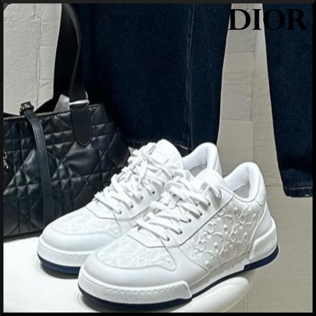 【すぐ届く☆】DIOR ONE スニーカー オブリーク