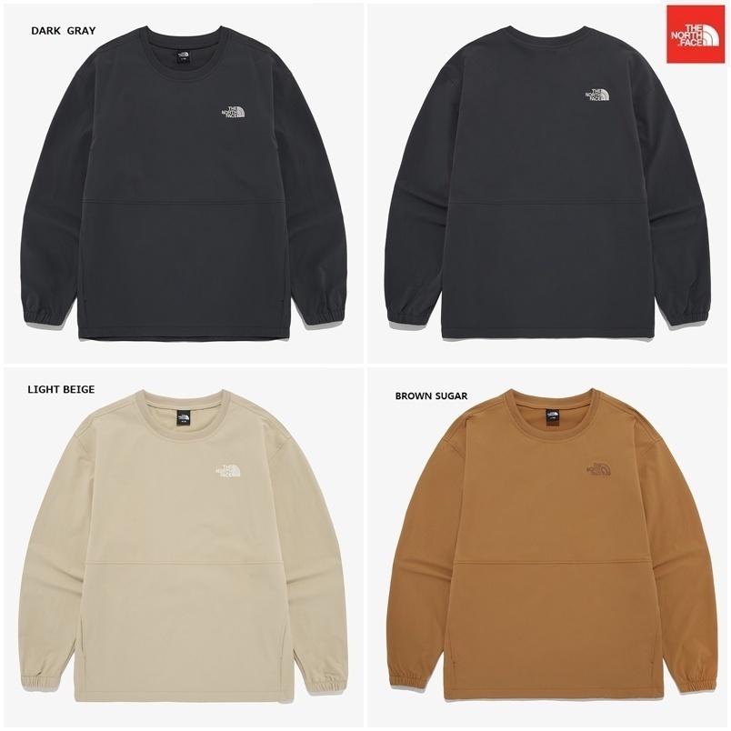 【新作】 THE NORTH FACE 大人気 ★ M'S AXIS CREWNECK SHIRT