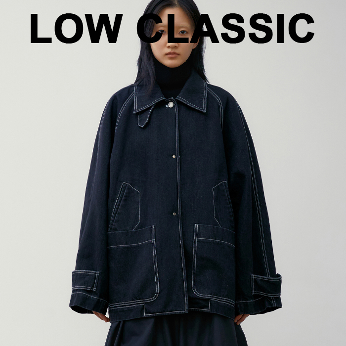LOW CLASSIC ロウ クラシック ステッチ デニム ジャケット