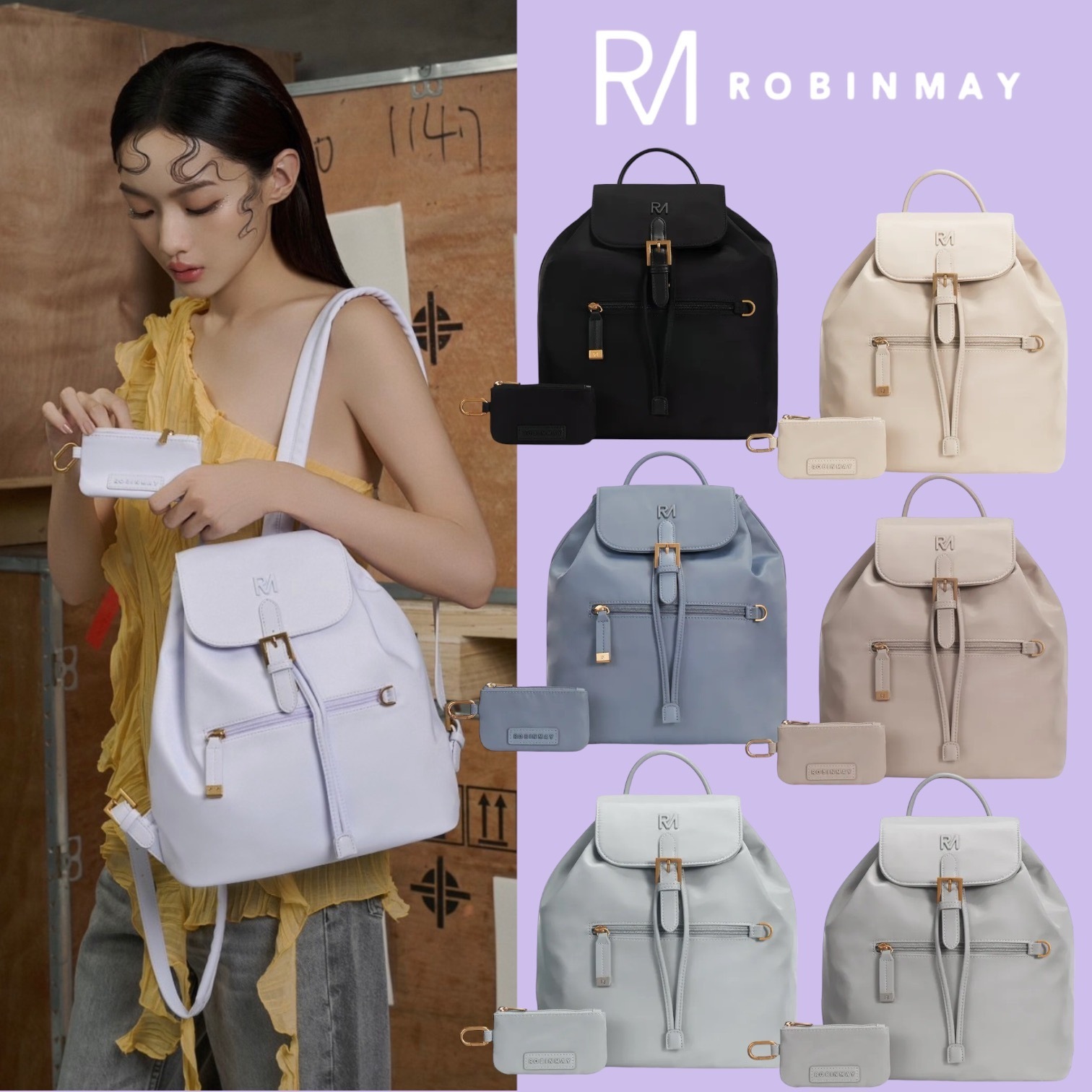 ★ROBINMAY☆奧ni後背包 ナイロン リュック バックパック/送料込