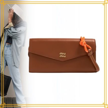 MiuMiu(ミュウミュウ) 長財布(レディース) - 海外通販のBUYMA