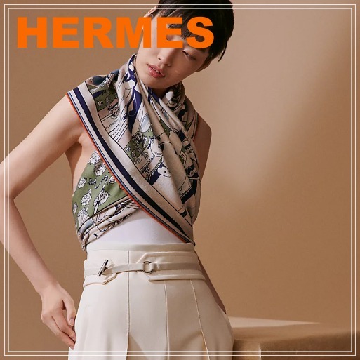 HERMES《カシシル・カレジェアン》ロコモーション マリン