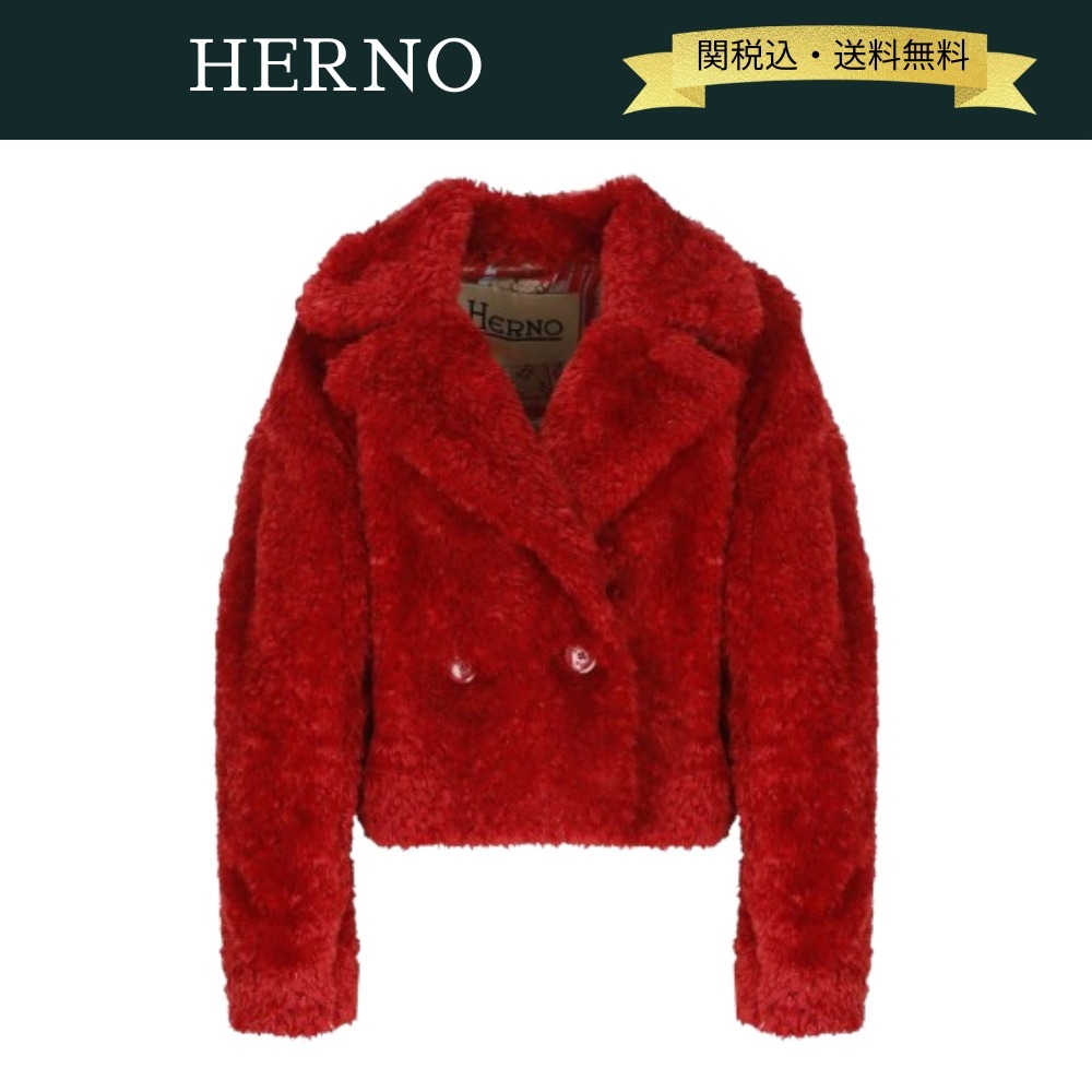 VIP価格【関税・送料込】HERNO クロップドファージャケット