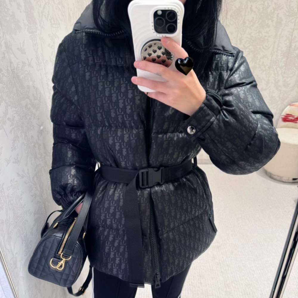 【大人上品♪】DIOR★DiorAlps ベルト付きパファージャケット