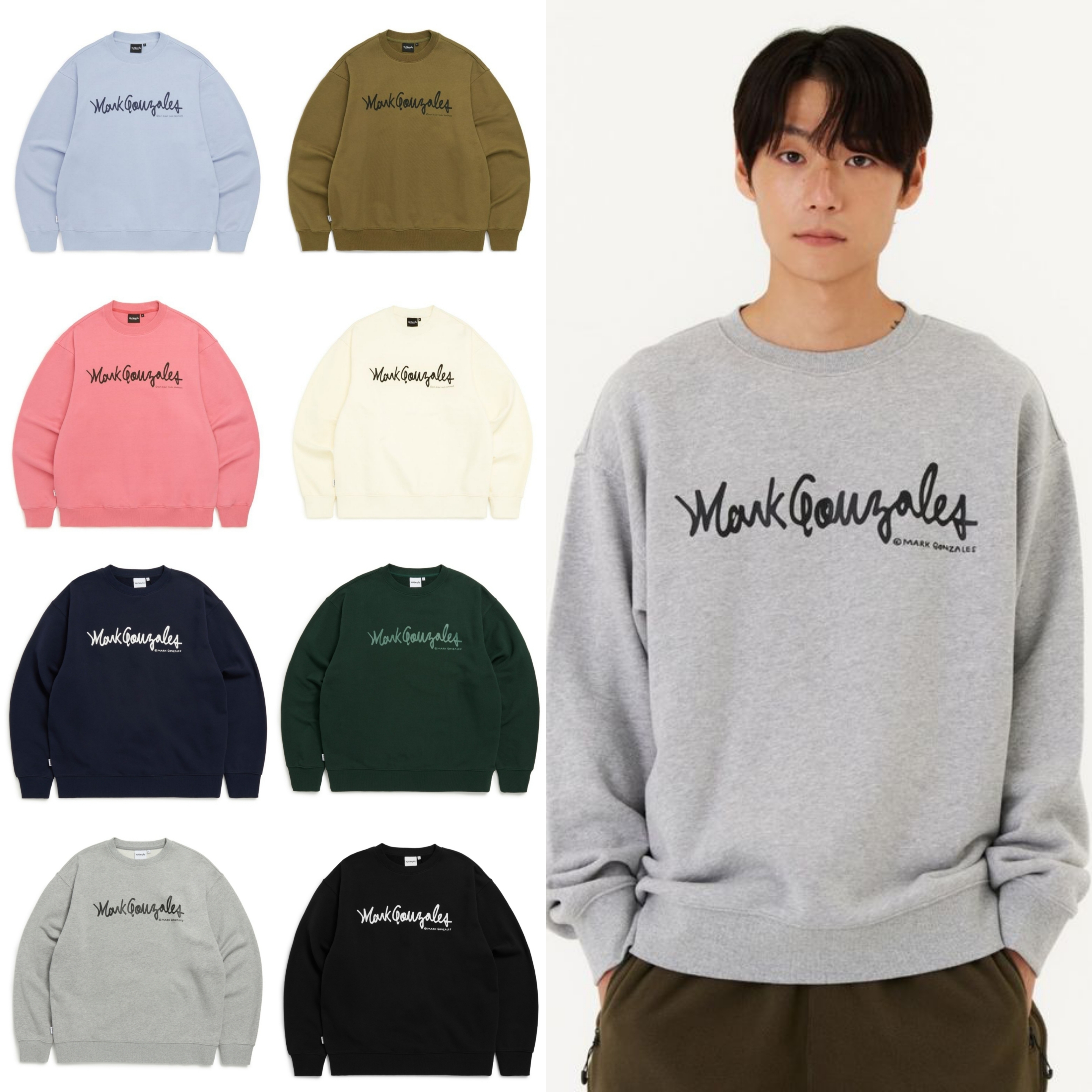 さらに100円引き◆Mark Gonzales◆SIGN LOGO OG SWEATSHIRT