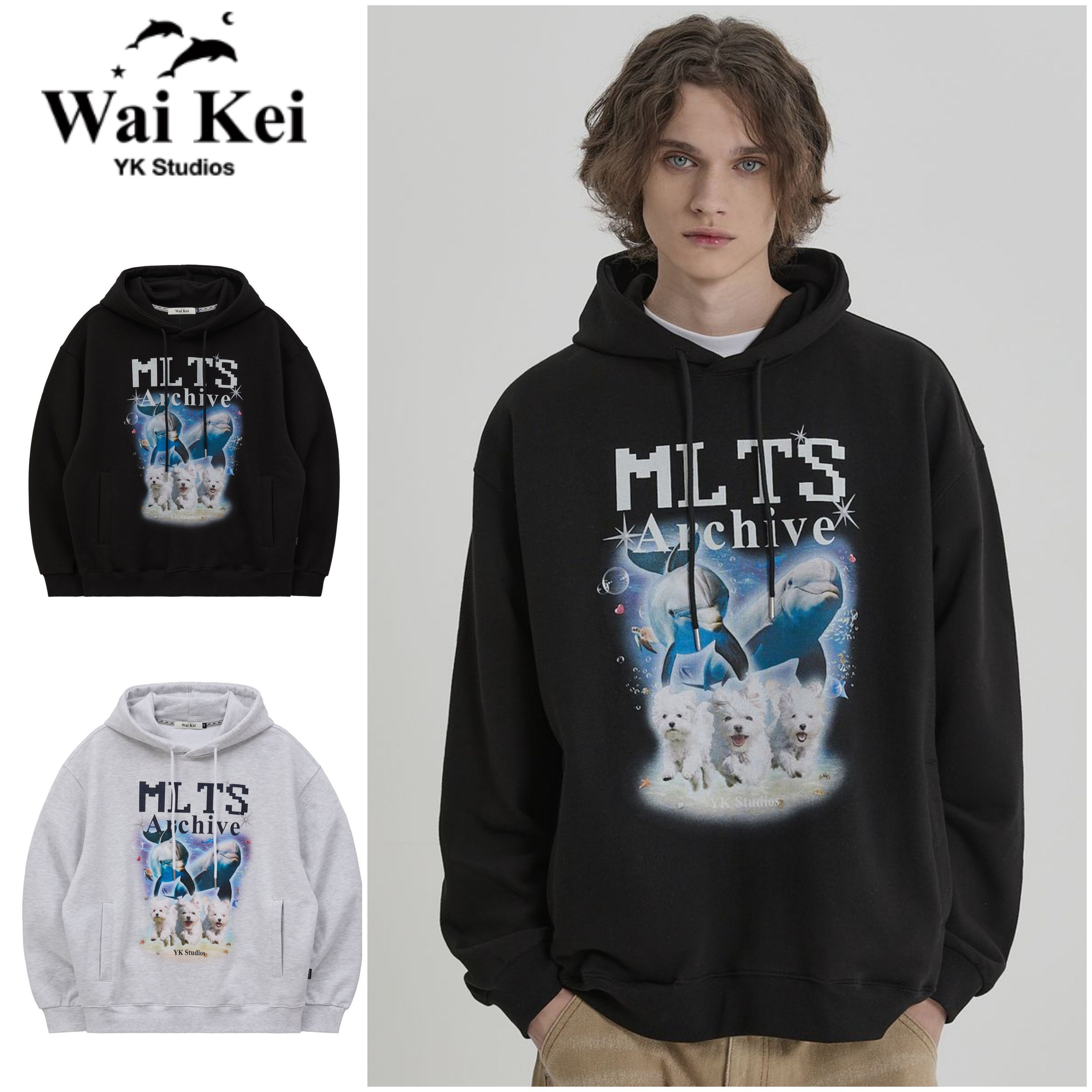 さらに100円引き◆Wai Kei◆MLTS Archive Hoody
