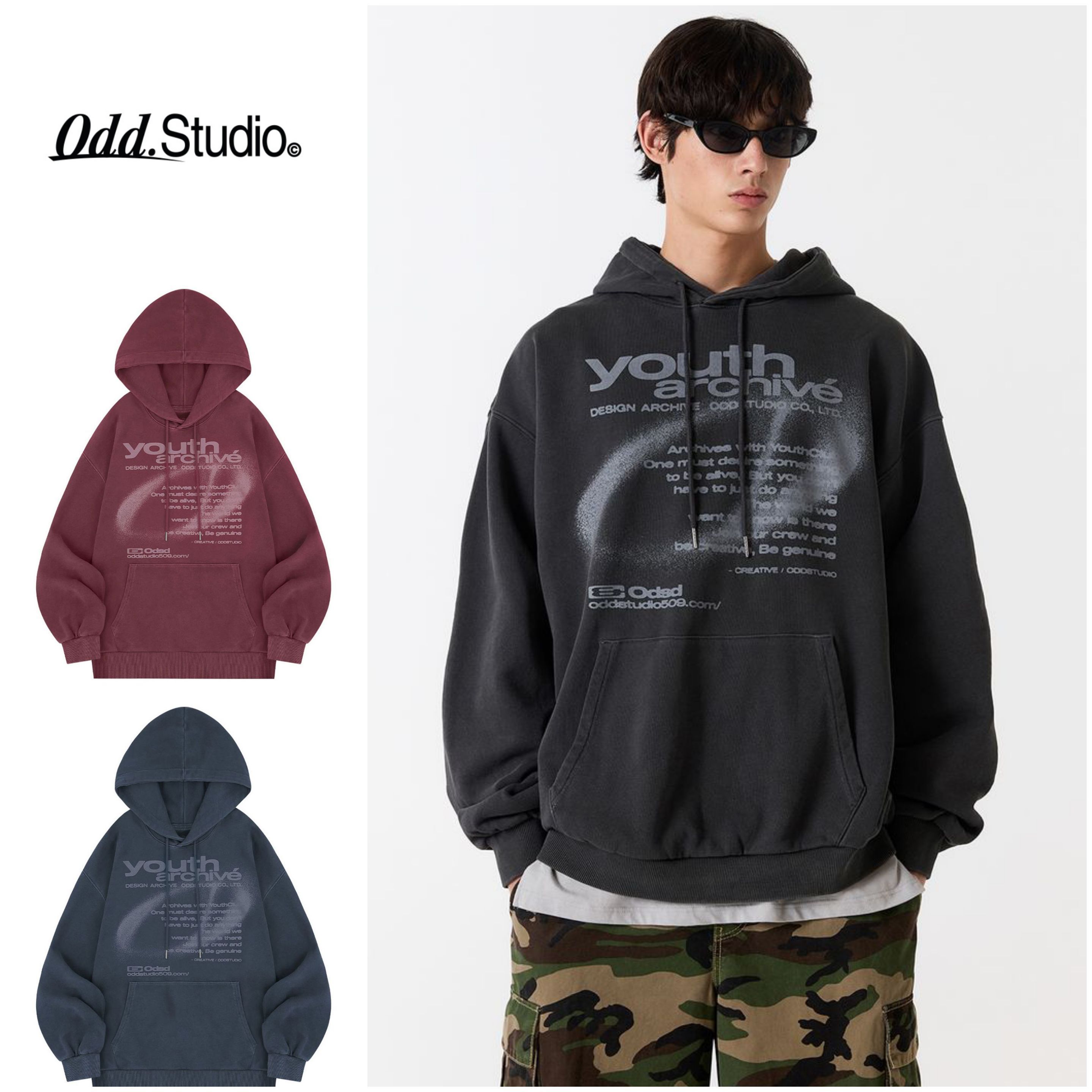パーカー・フーディ ODD STUDIO YOUTH ARCHIVE SIMBOL OVERFIT HOOD
