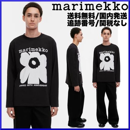 24AW■marimekko■Biitti Pieni Piirto Unikko コットンTシャツ Marimekko Biitti Pieni Piirto Unikko 2 T-Shirt – Kiitos