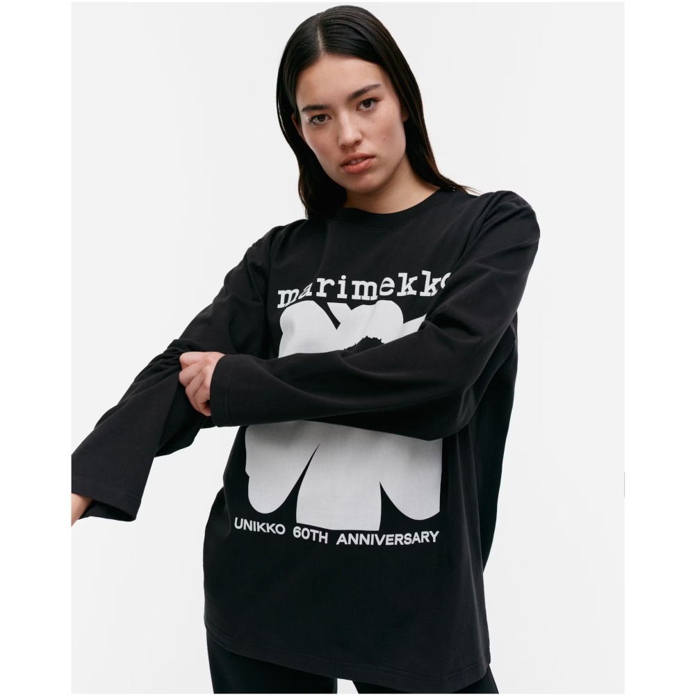 【2024AW】マリメッコ/Biitti Unikko Placement 60th カットソー 2024AW】マリメッコ/Biitti Unikko Placement 60th カットソー