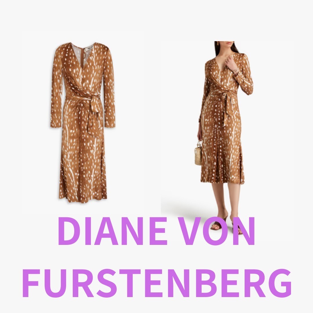 DIANE VON FURSTENBERG ミディワンピース