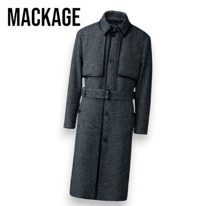 ブラック（黒）系 Mackage(マッカージュ) トレンチコート(メンズ