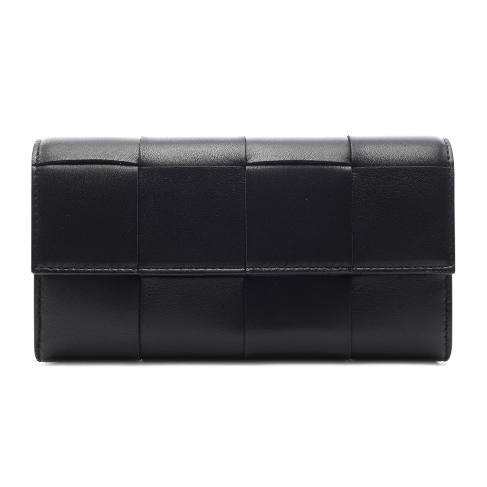 BOTTEGA VENETA★カセット フラップ長財布 742694 VCQC48425