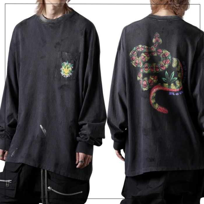 在庫わずか★【READYMADE】L/S Tシャツ