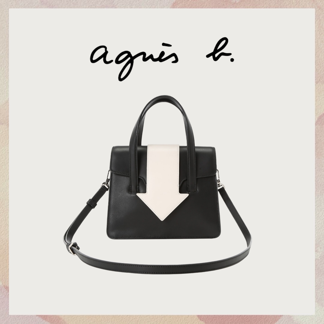 【agnes b】RAS32F−01 miyuki 2wayトートバッグ