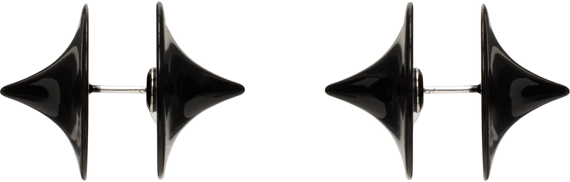 【関税込み】HUGO KREIT ブラック Toupie Piercing ピアス