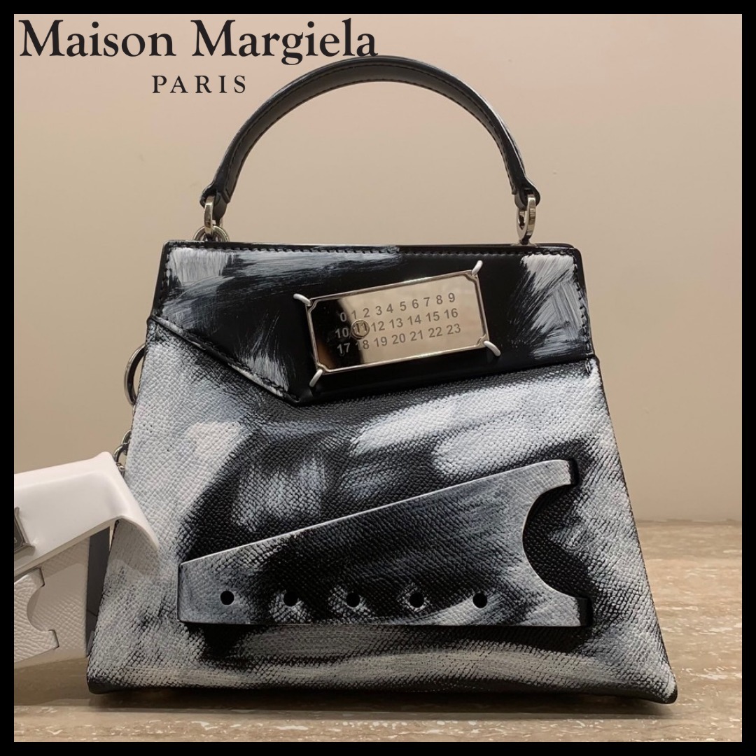 Maison Margiela スナッチトハンドバッグ ビアンケット スモール
