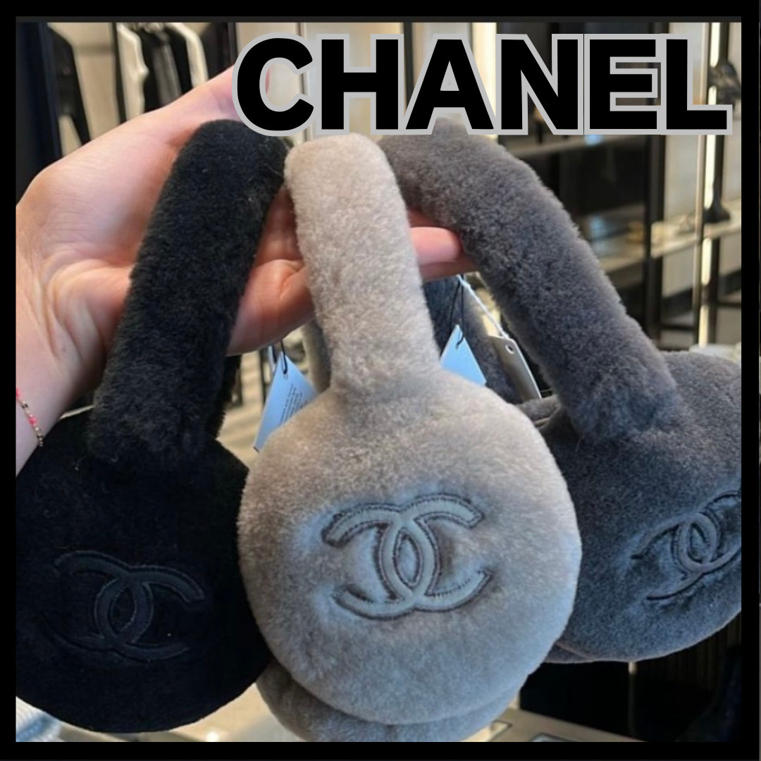 【毎年大人気★完売必須】CHANEL イヤーマフ CCマーク 24B