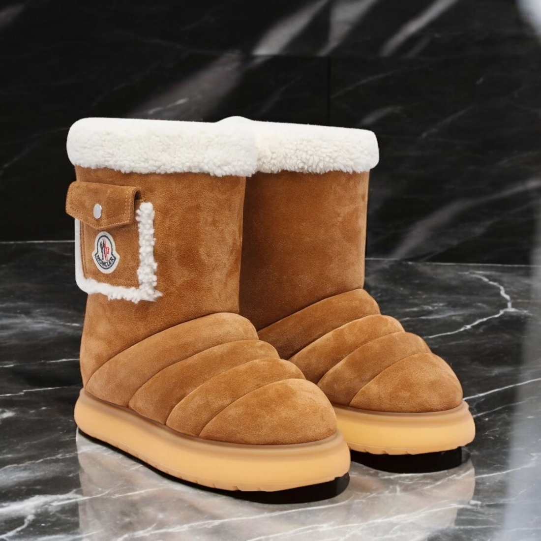Moncler GAIAポケットミッドブーツ