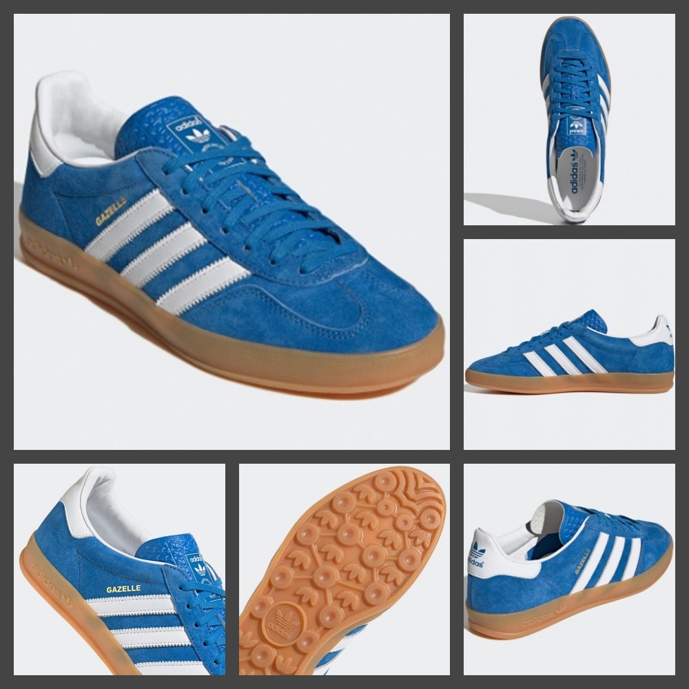 【Adidas】◆Gazelle Indoor Blue Bird◆H06260◆