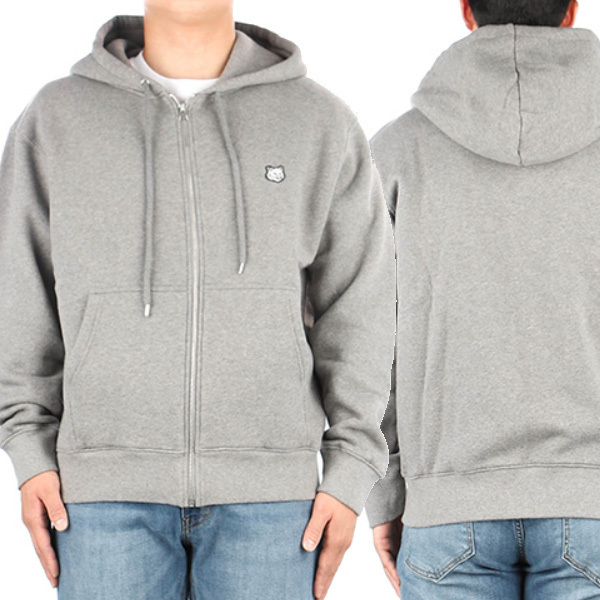 MAISON KITSUNE☆コットン フードジップ パーカー フーディ