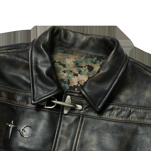 【Thug Club】Bio Soldier Leather Jacket [関税・送料込み] copy-1717741894-2.png?v=1743070611