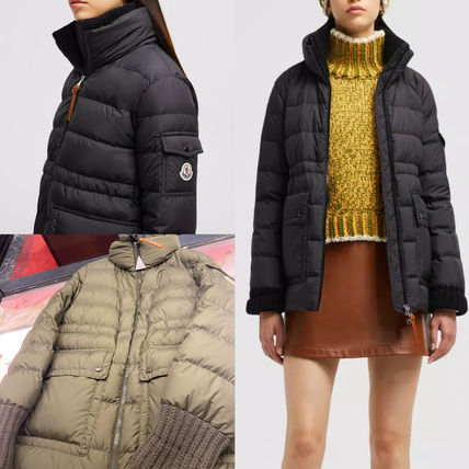 【希少】MONCLER Seboune クロップド ブークレダウンジャケット MONCLER SEBOUNE(モンクレール) アウター(レディース) - 海外