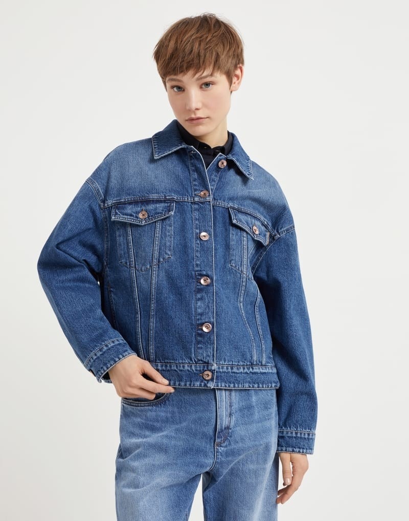 《送料無料》BRUNELLO CUCINELLI Authentic denim jacket