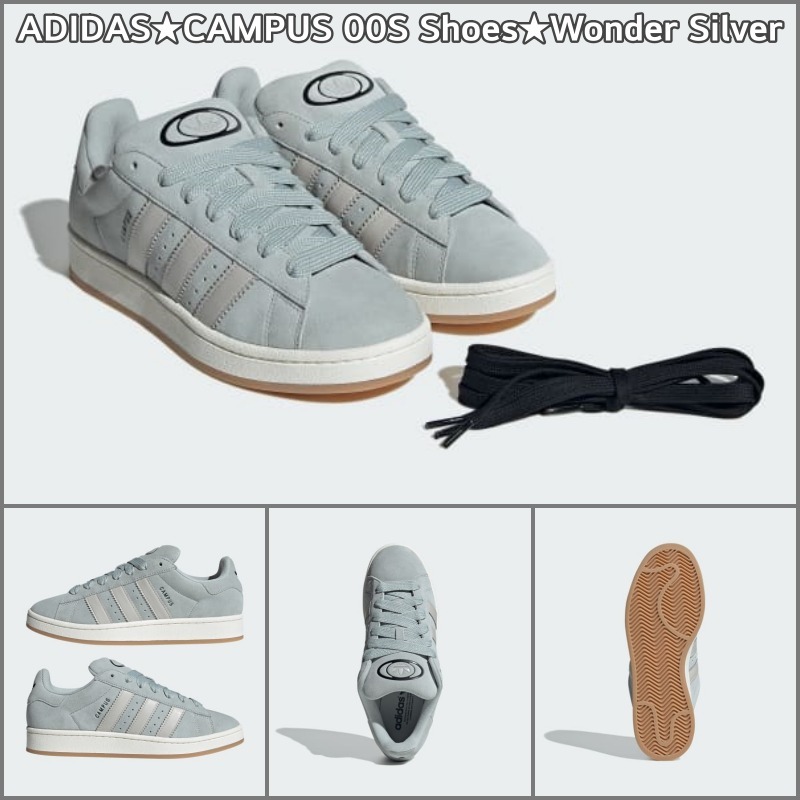 [ADIDAS]★ベストセラー/CAMPUS 00S Shoes★Wonder Silver