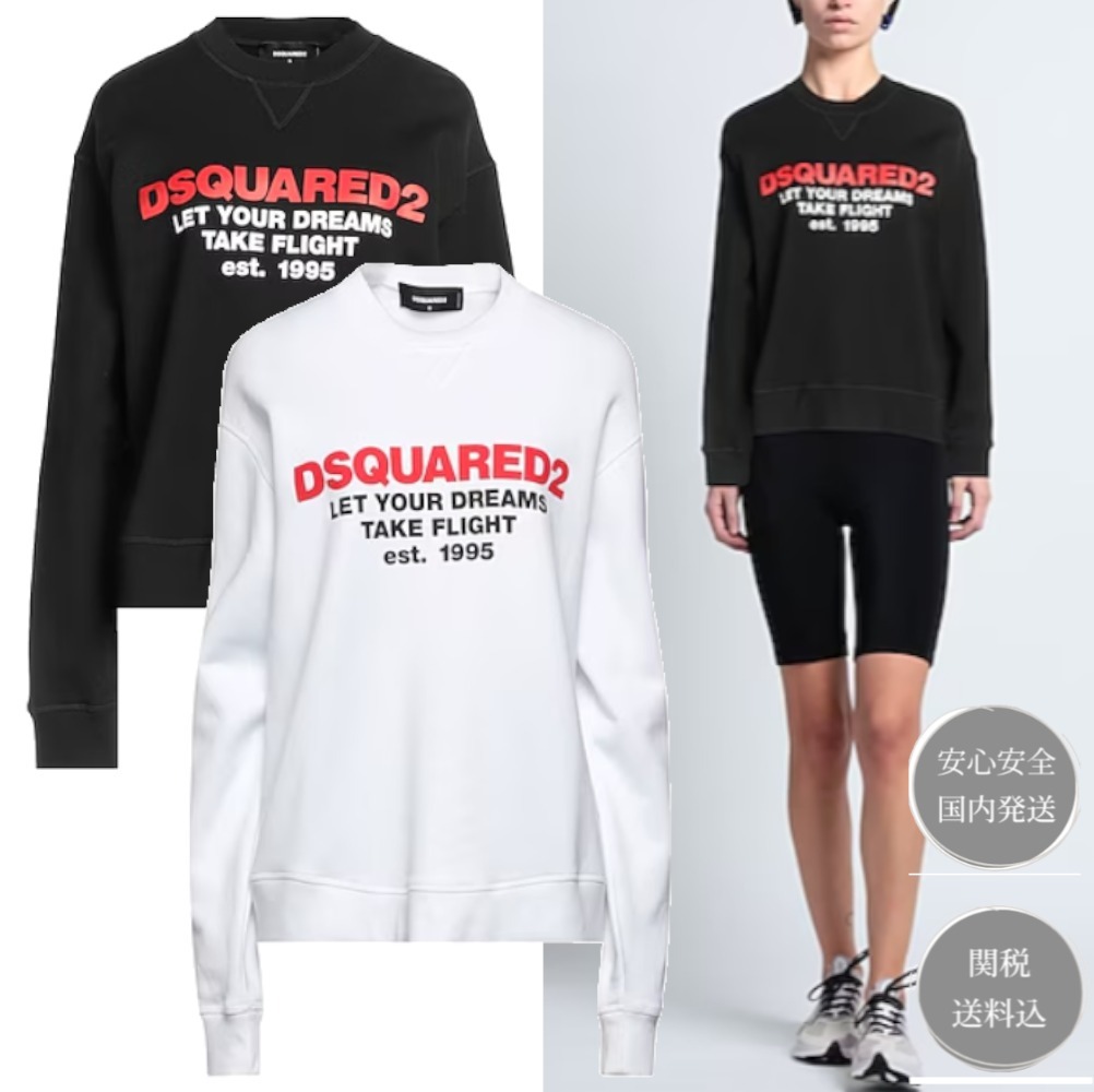 DSQUARED2 ディースクエアード レディース スウェット 関送込