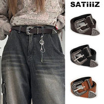 【SATIIIZ】Elide Antique Western Belt