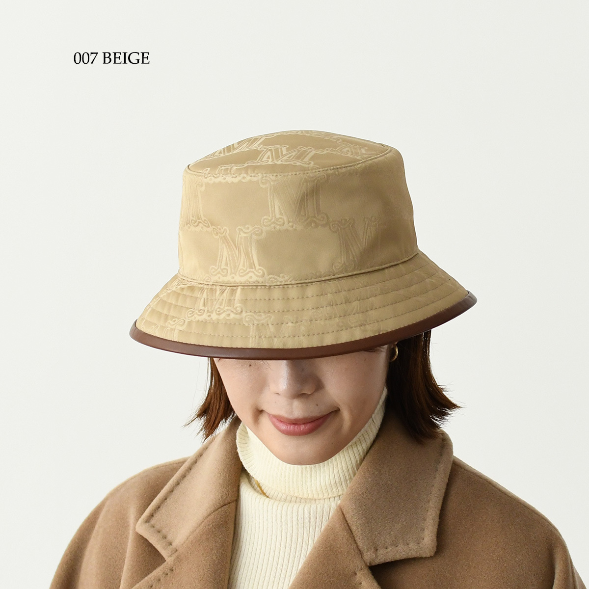 MAX MARA★テディベア バケットハット 帽子【国内・関税込】 マックスマーラ Max Mara MAX MARA バケットハット FIGURA1