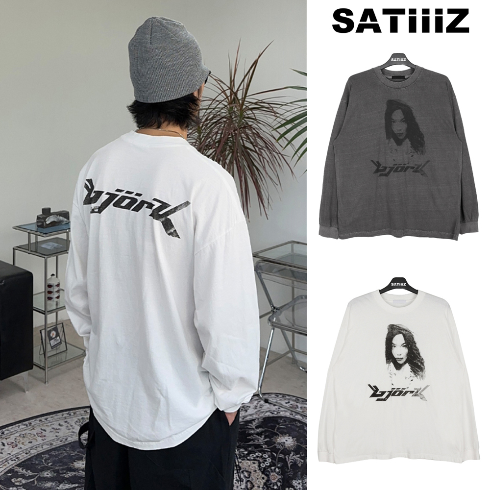 【SATIIIZ】Bjork Printed Long Sleeve