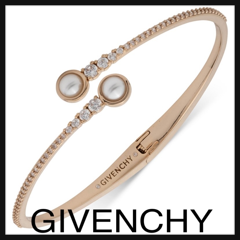 【NEW】GIVENCHY★クリスタル＆パールブレスレット