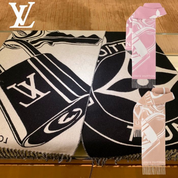 【遊び心溢れる☆国内発】LV マフラー・ロックアンドキーズ