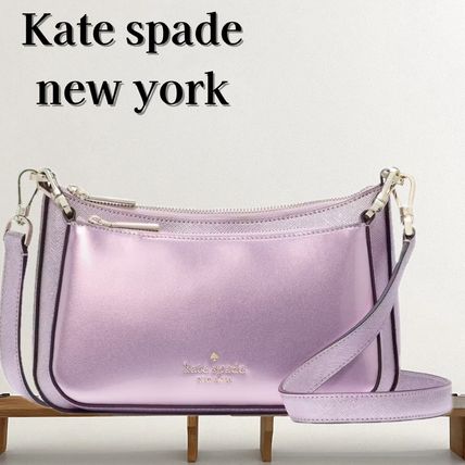 国内発送katespade＊グリッター＊ポーチ付きショルダーバッグ グリッター kate spade new york(ケイトスペード) バッグ