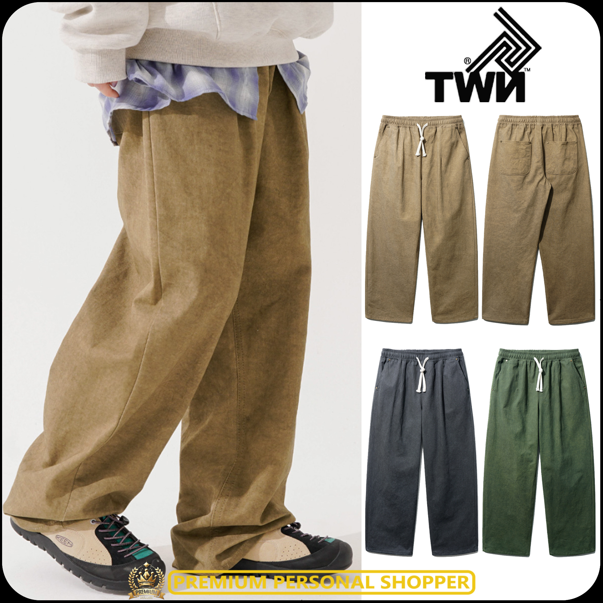 [TWN]★24FW★韓国人気★NOCAP PIGMENT PANTS