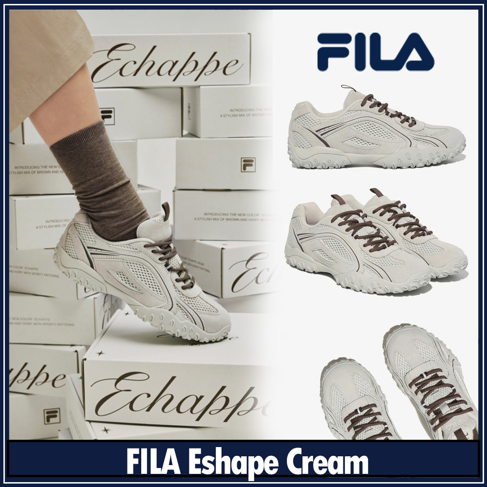 24AW韓国人気カラー★新作【FILA】Eshape Cream 22~29cm