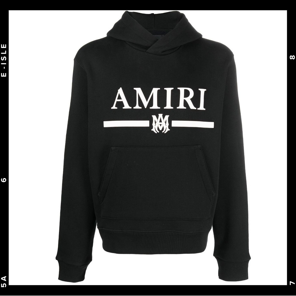 希少【AMIRI】ロゴ刺しゅうパーカー