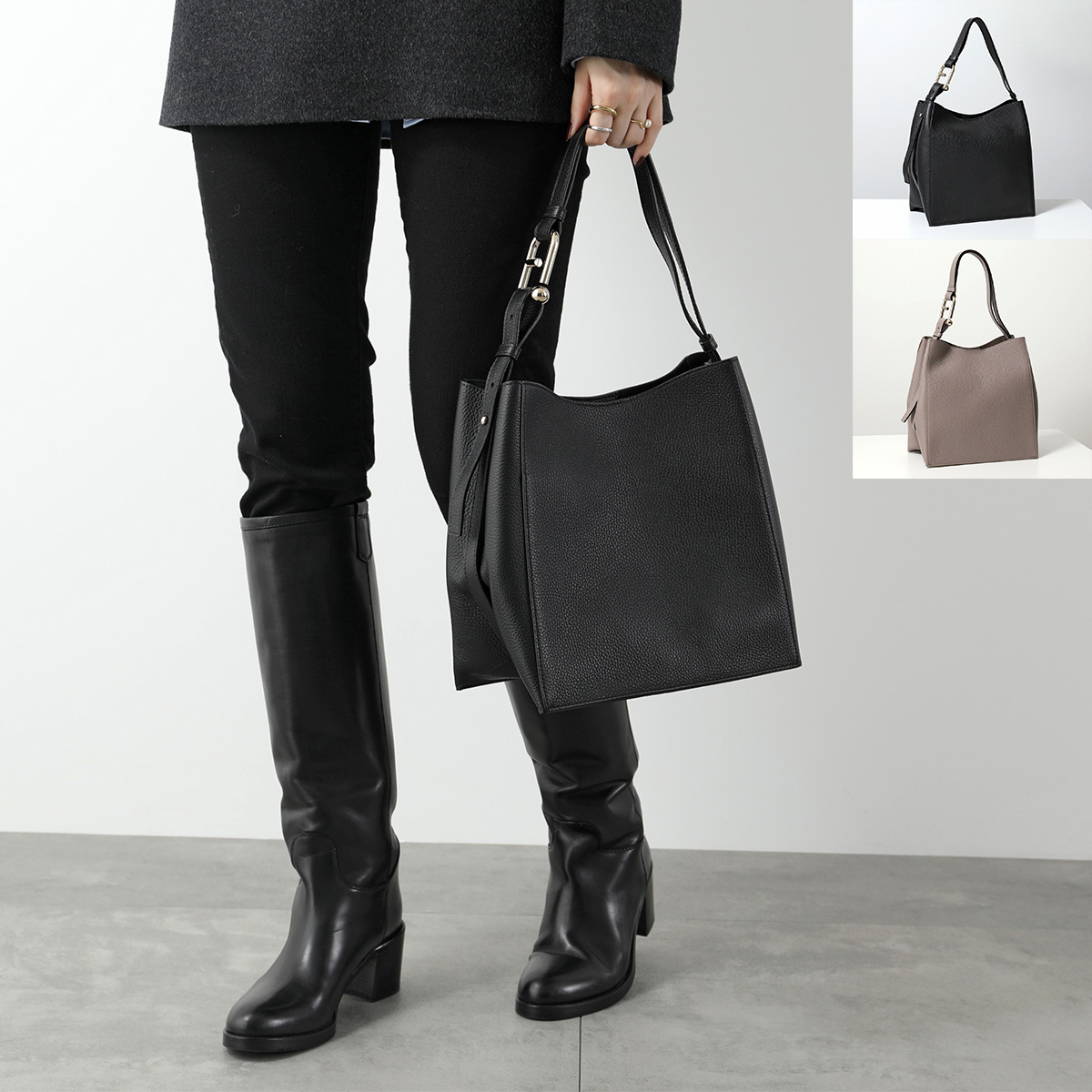 Furla トートバッグ NUVOLA S BUCKET BAG バケットバッグ
