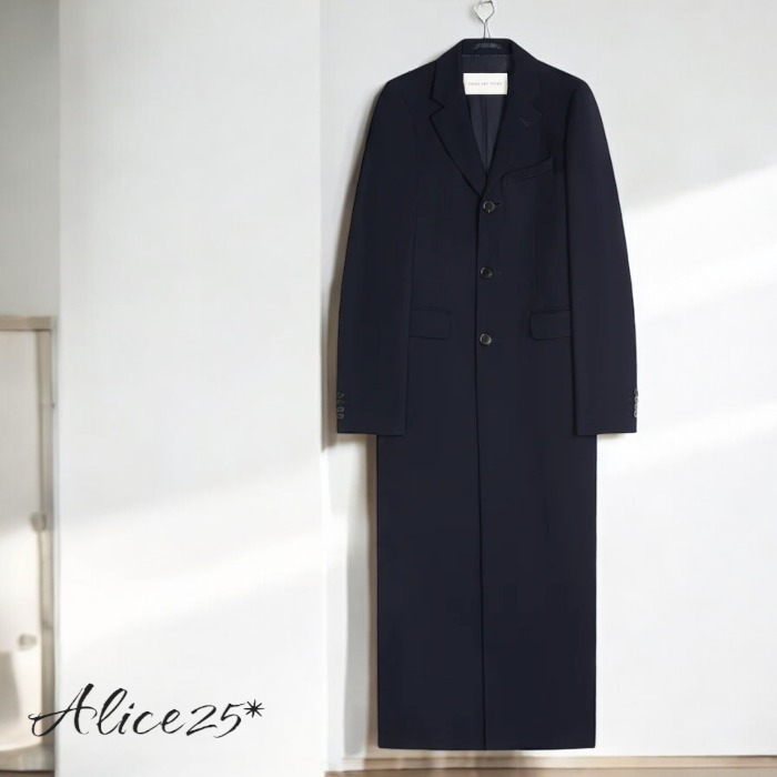 [Dries Van Noten] ウールスリムフィットコート