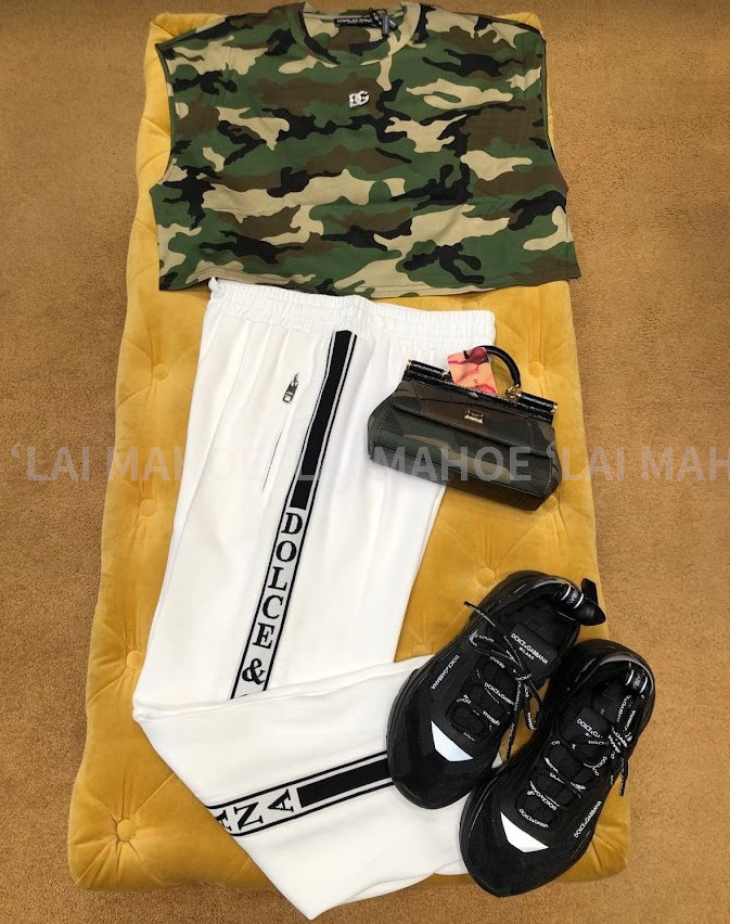 DOLCE&GABBANA カモフラージュ ハンドバッグ