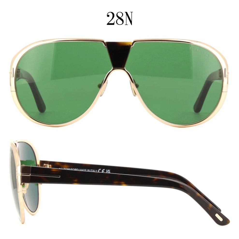 【送料,関税込】TOM FORD サングラス Vincenzo TF1072 Tom Ford Vincenzo TF1072 28N Sunglasses - US