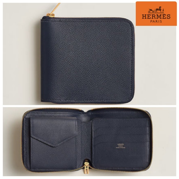 デイリーユースに♪【HERMES】ジップアンゴー II ウォレット