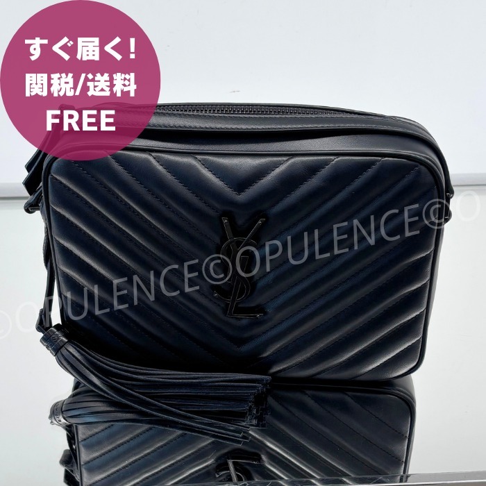 YSL サンローラン ルー キルティング カメラ ショルダーバッグ