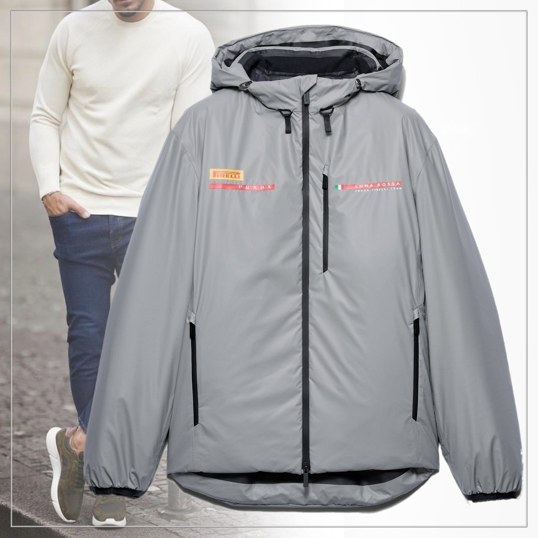 PRADA◆Luna Rossa Prada Pirelli Re-Nylon パデッド ジャケット