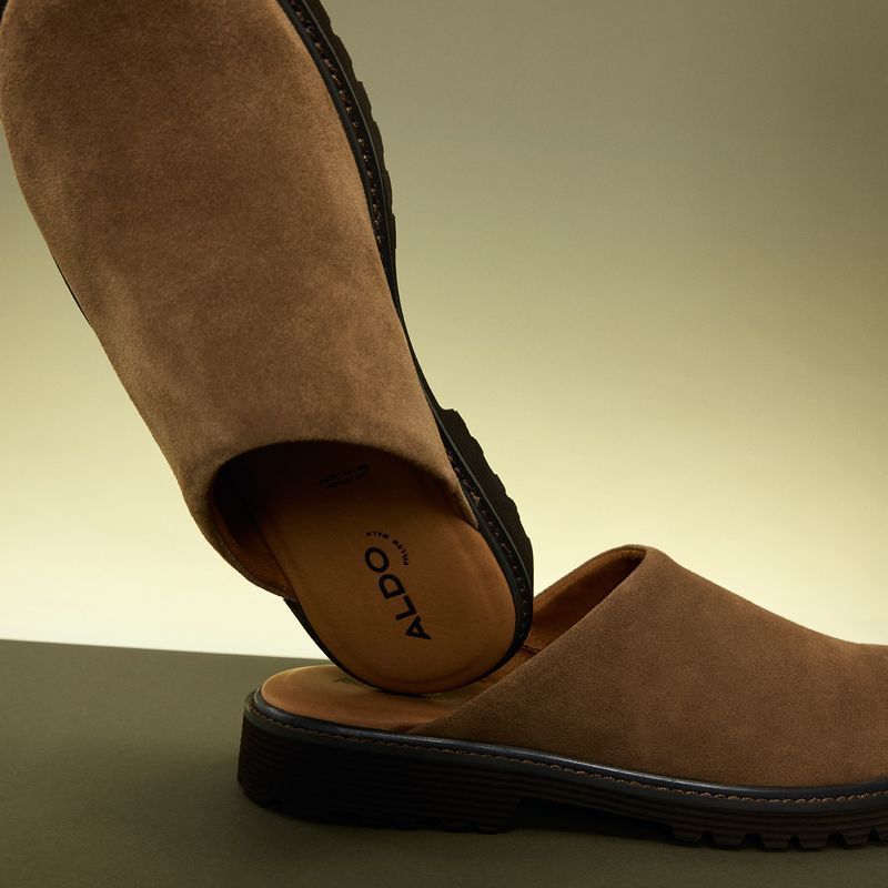 ALDO ミュールサンダル レザー スウェード スタイリッシュ 本革 ALDO ミュールサンダル レザー スウェード スタイリッシュ 本革
