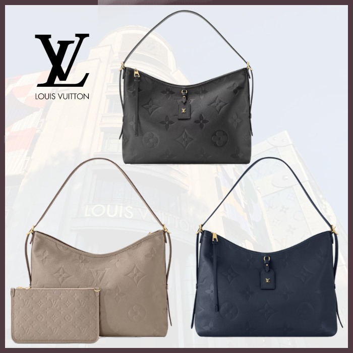 【新作 収納力◎】LOUIS VUITTON ★キャリーオール MM バッグ
