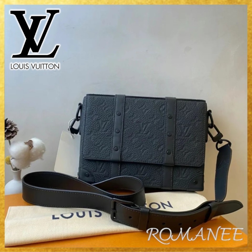 お出かけにも♪【LOUISVUITTON】トランク・メッセンジャー