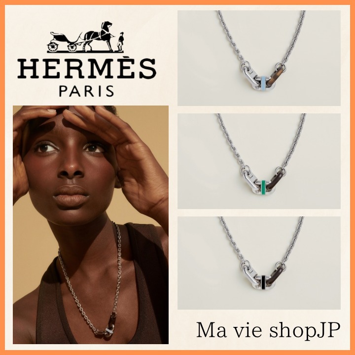 大人のカジュアル♪【HERMES】エルメス ネックレス《マイヨン》