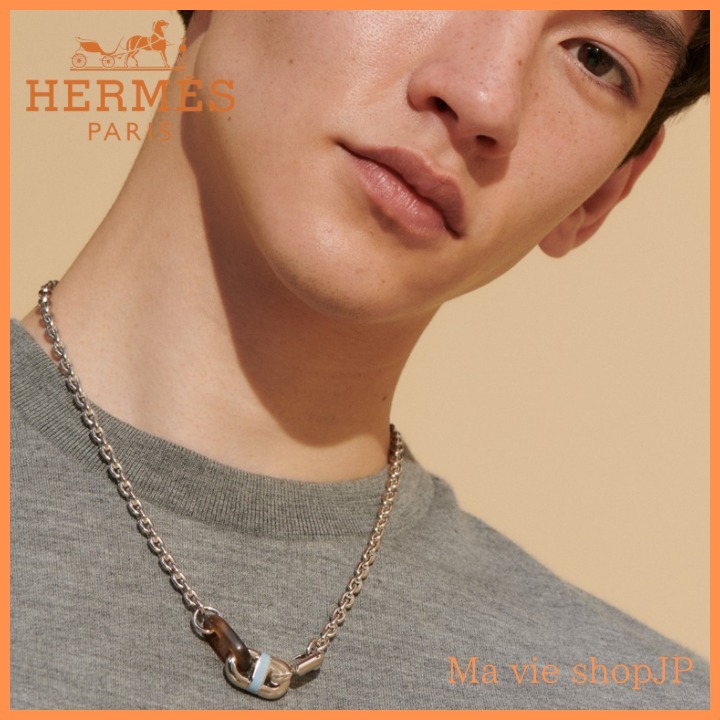 大人のカジュアル♪【HERMES】エルメス ネックレス《マイヨン》